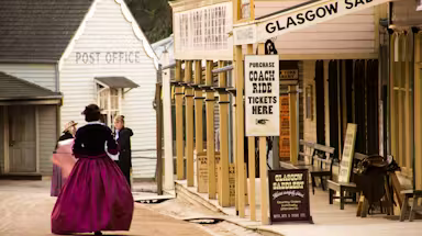 Sovereign Hill gold rush historical site in Melbourne